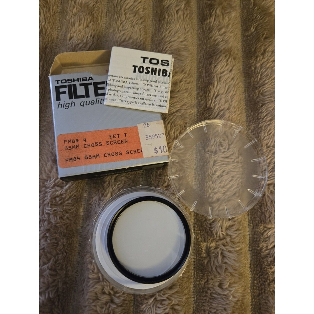 Toshiba 55mm CS  Lens Filter Cross Screen 4 star